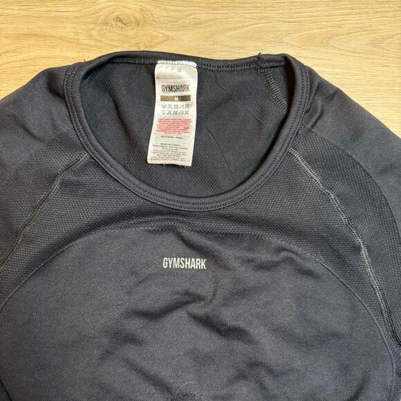 Gymshark black long sleeve crop - Picture 5 of 6